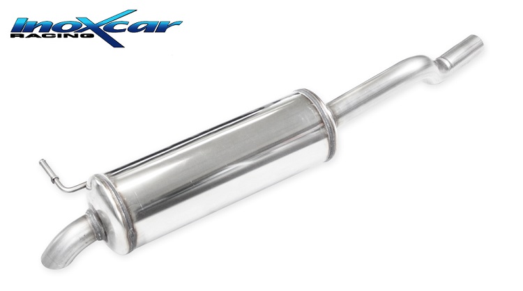 SCARICO FINALE SPORTIVO SILENZIATO INOXCAR PER VW POLO AW 1.0 TSI 95CV (NO USCITE A VISTA)