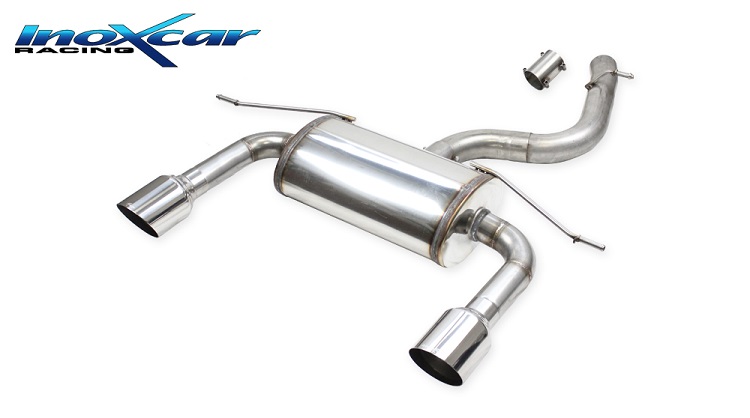 SCARICO FINALE SPORTIVO SILENZIATO RACING INOXCAR PER AUDI TT 8S MK3 45 TFSI QUATTRO 245CV