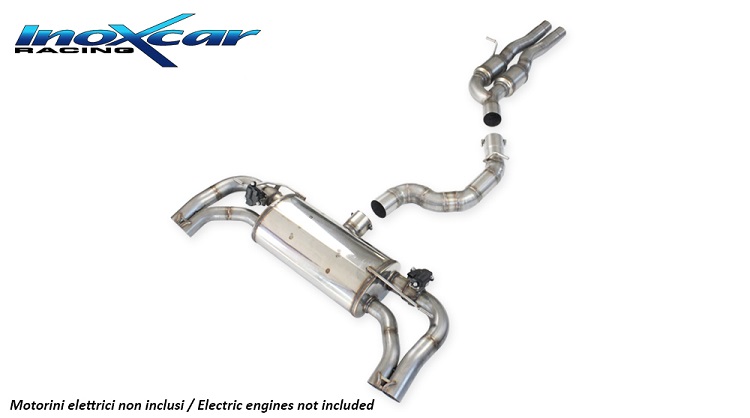 SCARICO SPORTIVO CATBACK SILENZIATO INOXCAR PER AUDI RS3 8Y SPORTBACK 2.5 TFSI QUATTRO 400CV