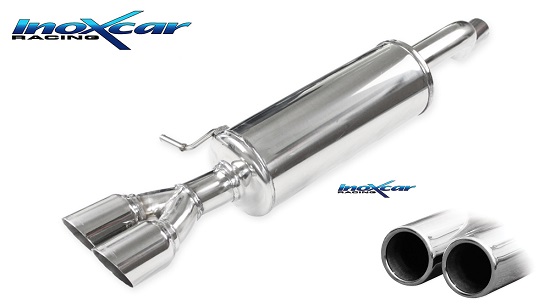 SCARICO FINALE SPORTIVO SILENZIATO INOXCAR PER VW POLO AW GTI