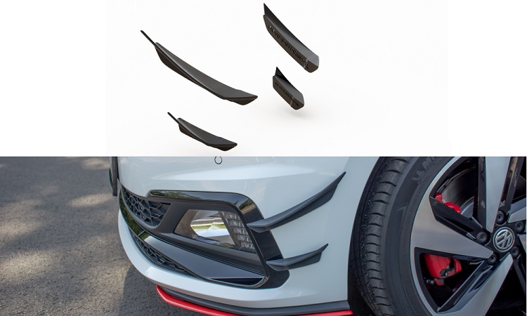 KIT CANARDS MAXTON DESIGN PER VW POLO AW GTI PRE-RESTYLING