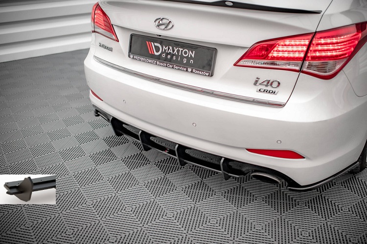 SOTTODIFFUSORE STREET PRO MAXTON DESIGN PER HYUNDAI I40 MK1 (NERO)
