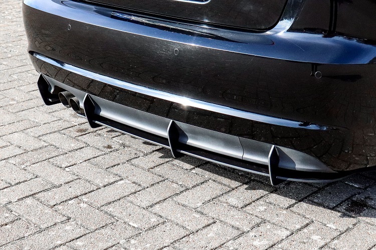 SOTTODIFFUSORE POSTERIORE SPORTIVO AUDI A3 8P RESTYLING SENZA S-LINE INGO NOAK TUNING