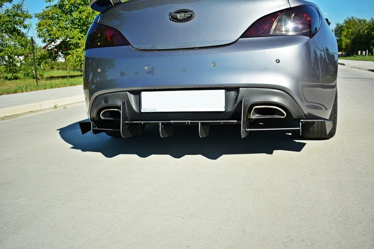 SOTTODIFFUSORE POSTERIORE RACING PER HYUNDAI GENESIS COUPE' MK1 MAXTON DESIGN