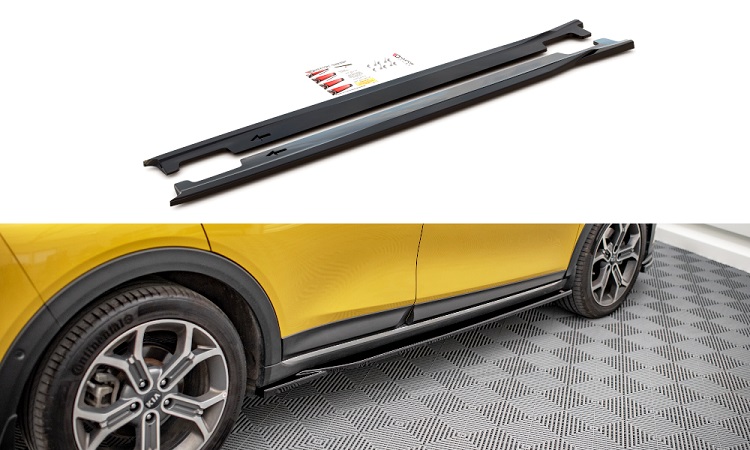 COPPIA SOTTOMINIGONNE MAXTON DESIGN NERE LUCIDE PER KIA XCEED MK1
