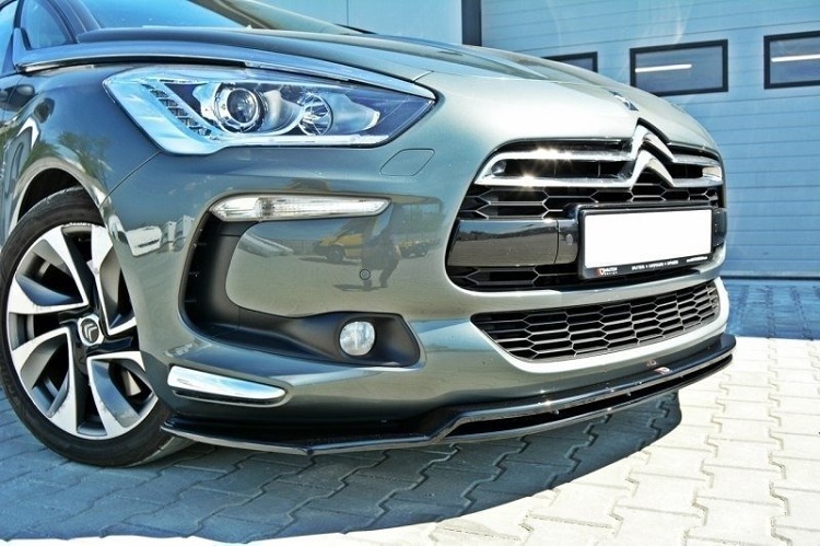 LAMA SOTTOPARAURTI ANTERIORE V.3 MAXTON DESIGN PER CITROEN DS5 NERO LUCIDO 
