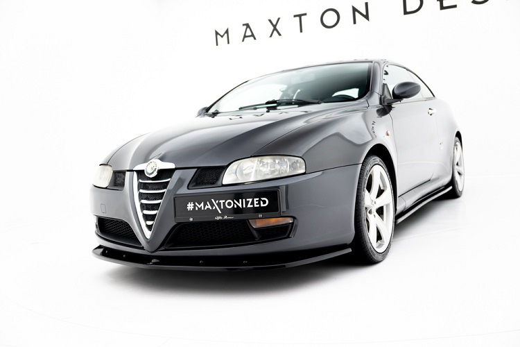 LAMA SOTTOPARAURTI ANTERIORE V.1 MAXTON DESIGN PER ALFA ROMEO GT NERO LUCIDO 