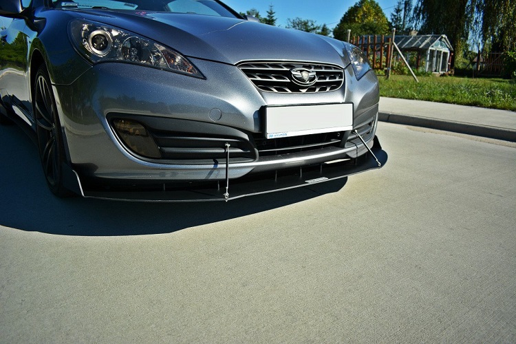 LAMA SOTTOPARAURTI ANTERIORE RACING MAXTON DESIGN PER HYUNDAI GENESIS COUPE' MK1