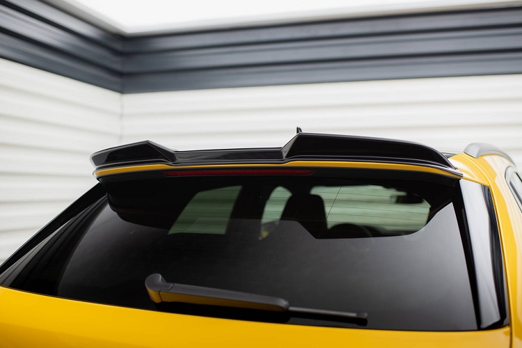 SPOILER CAP 3D MAXTON DESIGN PER AUDI S3 8Y FACELIFT SPORTBACK NERO LUCIDO