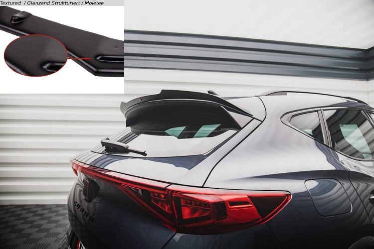 SPOILER CAP MAXTON DESIGN PER CUPRA FORMENTOR NERO OPACO