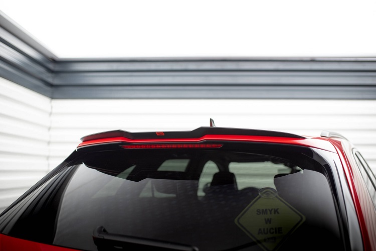 SPOILER CAP MAXTON DESIGN PER AUDI RS4 B9 PRE FACELIFT / FACELIFT NERO LUCIDO