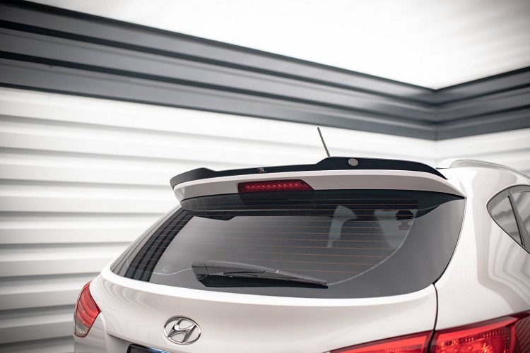 SPOILER CAP MAXTON DESIGN PER HYUNDAI IX35 MK1 NERO LUCIDO