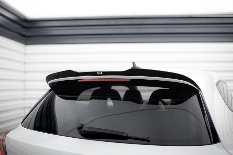 SPOILER CAP MAXTON DESIGN PER VW SCIROCCO MK3 STANDARD FACELIFT NERO LUCIDO