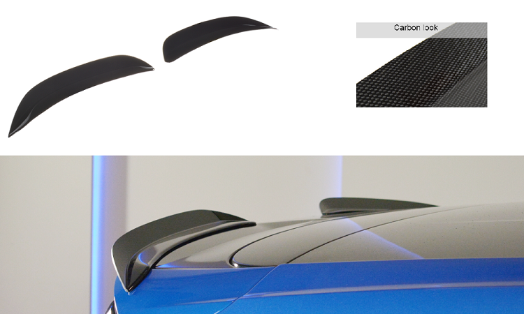 SPOILER CAP V.3 MAXTON DESIGN PER FORD FOCUS ST-LINE MK4 CARBON LOOK