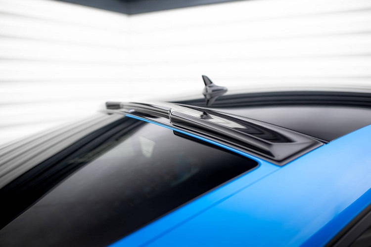 SPOILER CAP SUPERIORE MAXTON DESIGN PER AUDI TT 8S S-LINE RESTYLING NERO LUCIDO