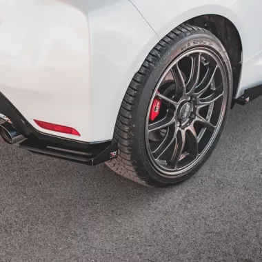 APPENDICI DIFFUSORE POSTERIORE SPORTIVO STREET PRO + FLAPS MAXTON DESIGN PER TOYOTA YARIS GR MK4 PRE-RESTYLING