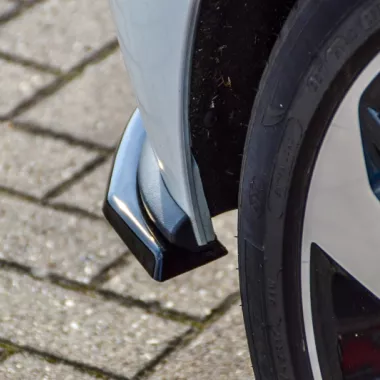 APPENDICI DIFFUSORE POSTERIORE SPORTIVO PER VW POLO GTI AW NERE OPACHE INGO NOAK TUNING