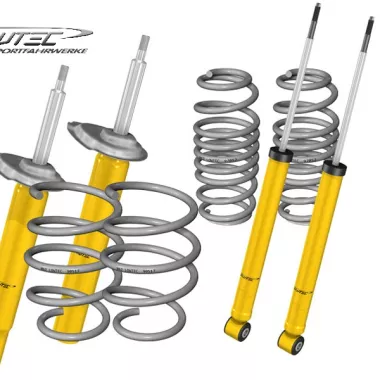 ASSETTO SPORTIVO FISSO LOWTEC PER VW GOLF 6 1.6 TDI -30mm ant e -30mm post