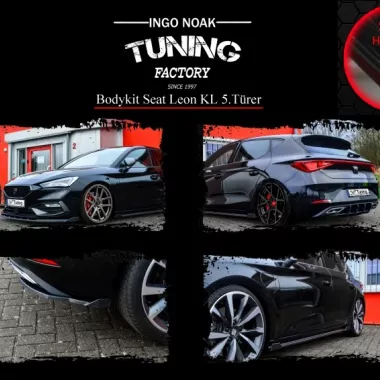 BODYKIT INGO NOAK PER SEAT LEON MK4 (KL) NERO LUCIDO