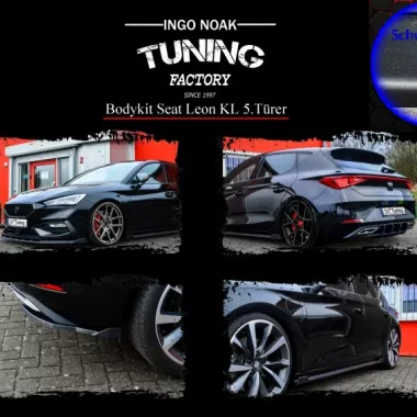 BODYKIT INGO NOAK PER SEAT LEON MK4 (KL) NERO OPACO