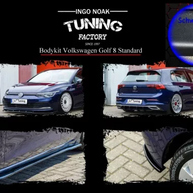 BODYKIT INGO NOAK PER VW GOLF MK8 NERO OPACO