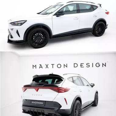 BODY KIT V.1 MAXTON DESIGN NERO LUCIDO PER CUPRA FORMENTOR MK1 FACELIFT