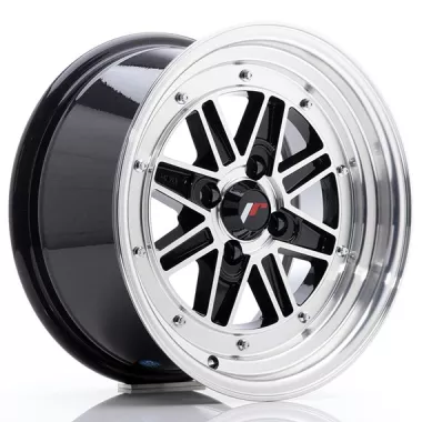 CERCHIO JAPAN RACING JR31 15x7.5 ET20 4x100 Gloss Black Machined Face