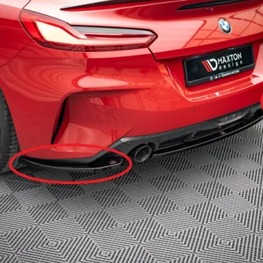 APPENDICI DIFFUSORE POSTERIORE SPORTIVO PER BMW Z4 G29 M-PACK PRE FACELIFT NERE LUCIDE MAXTON DESIGN