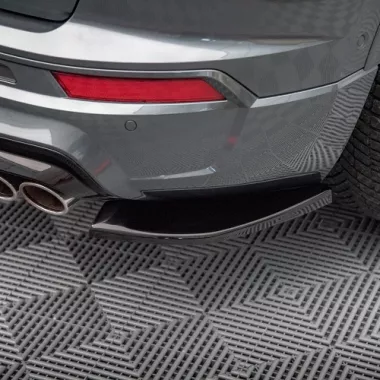 APPENDICI DIFFUSORE POSTERIORE SPORTIVO PER CUPRA ATECA MK1 PRE RESTYLING NERE LUCIDE MAXTON DESIGN