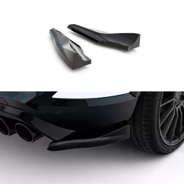 APPENDICI DIFFUSORE POSTERIORE SPORTIVO V.4 PER CUPRA FORMENTOR MK1 FACELIFT NERE LUCIDE MAXTON DESIGN