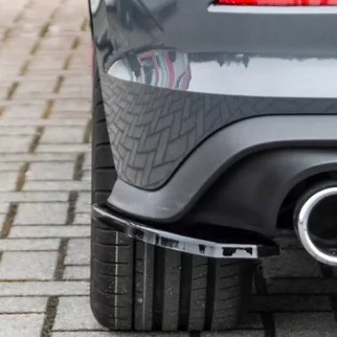 APPENDICI DIFFUSORE POSTERIORE SPORTIVO VW GOLF MK8 GTI CARBON LOOK INGO NOAK TUNING