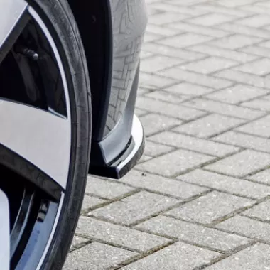 APPENDICI DIFFUSORE POSTERIORE SPORTIVO VW GOLF MK8 GTI NERE OPACHE INGO NOAK TUNING