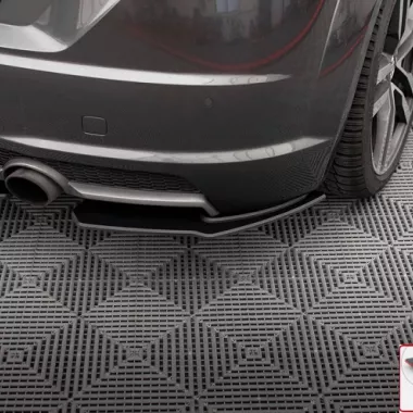 APPENDICI DIFFUSORE POSTERIORE SPORTIVO STREET PRO MAXTON DESIGN PER AUDI TT 8S CON S-LINE PRE-RESTYLING (BORDO ROSSO)