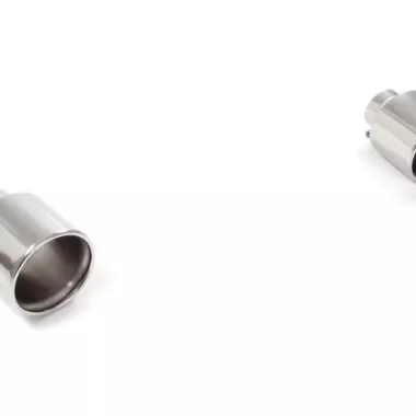 COPPIA FINALINI ESTETICI RAGAZZON 2X129MM PER ALFA ROMEO STELVIO 2.0 TURBO Q4 280CV