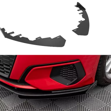 FLAPS PER SPLITTER ANTERIORE STREET PRO MAXTON DESIGN PER AUDI A3 8Y SPORTBACK (NO S-LINE)