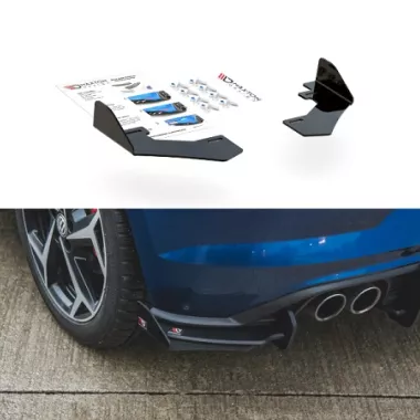 COPPIA FLAPS PER SOTTODIFFUSORE STREET PRO MAXTON DESIGN PER VW POLO AW GTI PRE-RESTYLING