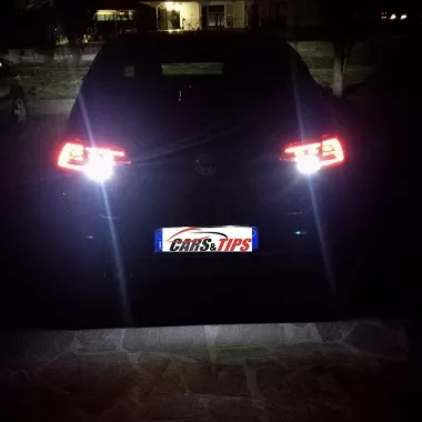 COPPIA LUCI LED RETROMARCIA VW GOLF 7 CON FARI A LED