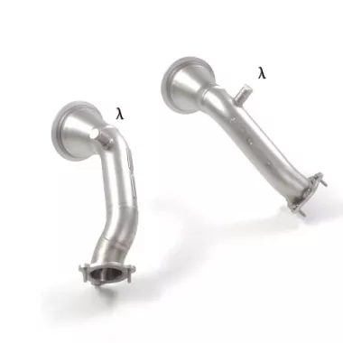 COPPIA SCARICO SPORTIVO DOWNPIPE DIRETTO RAGAZZON PER AUDI RS4 B9 (2017-06.2018)