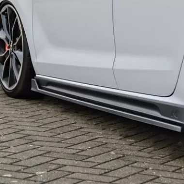 COPPIA SOTTOMINIGONNE CUP HYUNDAI I30N MK3 (PD) NERO LUCIDO INGO NOAK TUNING