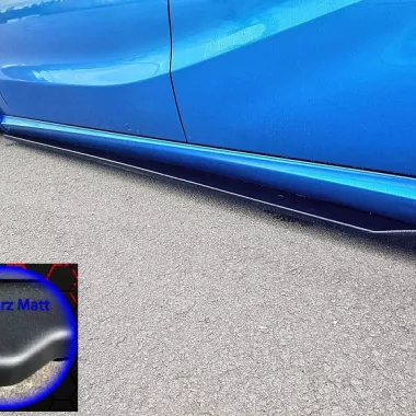 COPPIA SOTTOMINIGONNE CUP3 PER AUDI TT 8S COUPE' / ROADSTER NERO OPACO INGO NOAK TUNING