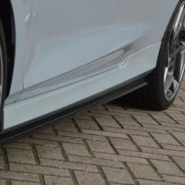 COPPIA SOTTOMINIGONNE CUP 4 FORD FIESTA MK8 ST/ST-LINE CARBON LOOK INGO NOAK TUNING