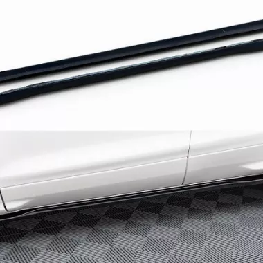 COPPIA SOTTOMINIGONNE MAXTON DESIGN NERE LUCIDE PER FORD KUGA MK2 ST-LINE