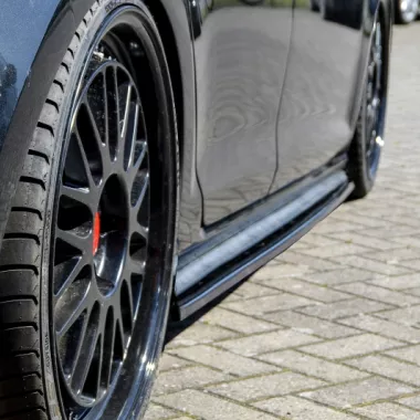 COPPIA SOTTOMINIGONNE CUP PER VW GOLF 7 GTI / GTD NERO LUCIDO INGO NOAK TUNING