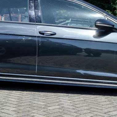 COPPIA SOTTOMINIGONNE CUP PER VW GOLF 7 GTI / GTD NERO OPACO INGO NOAK TUNING