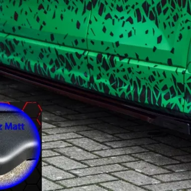 COPPIA SOTTOMINIGONNE CUP CON ALETTE PER AUDI Q2 (GA) NERO OPACO INGO NOAK TUNING