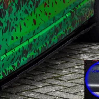 COPPIA SOTTOMINIGONNE CUP PER AUDI Q2 (GA) NERO OPACO INGO NOAK TUNING