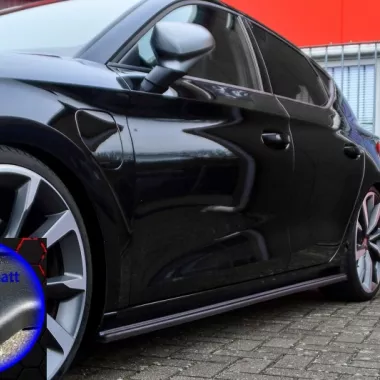 COPPIA SOTTOMINIGONNE CUP PER SEAT LEON MK4 (KL) NERO OPACO INGO NOAK TUNING