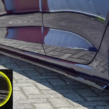 COPPIA SOTTOMINIGONNE VW GOLF MK8 CARBON LOOK INGO NOAK TUNING