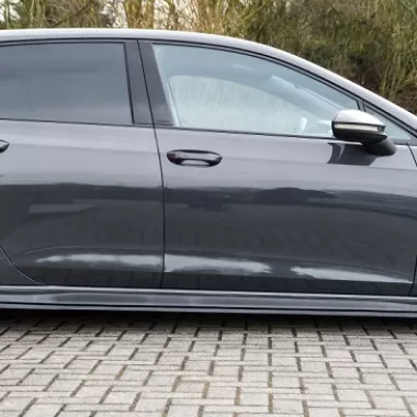 COPPIA SOTTOMINIGONNE VW GOLF MK8 GTI / GTD NERO OPACO INGO NOAK TUNING