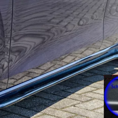 COPPIA SOTTOMINIGONNE CON ALETTE VW GOLF MK8 NERO OPACO INGO NOAK TUNING